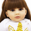 Мягконабивная кукла Реборн девочка Полина, 60 см-5